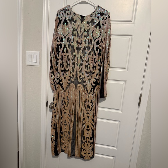 Western Duster: Southern Fried Sequin Duster - Picture 2 of 2